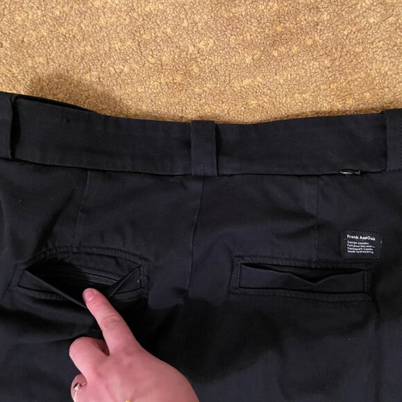 Frank and Oak Modern Flex High Rise Alice Pant in Black Size 6 - Picture 6 of 8